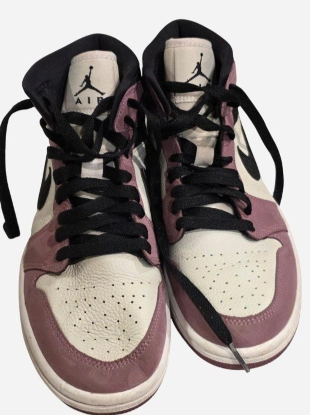 Jordan Women's Sneakers in Mauve, White & Black